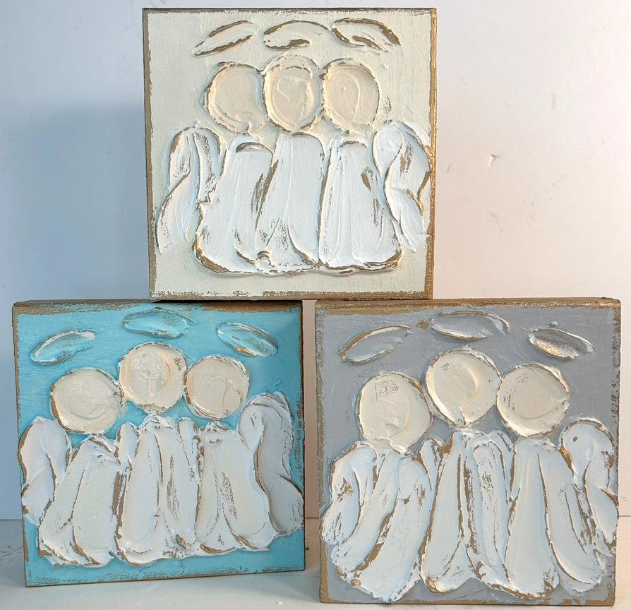 Sculptural Art Canvas Painting Workshop - Saturday, August 30th 10 am - 1pm