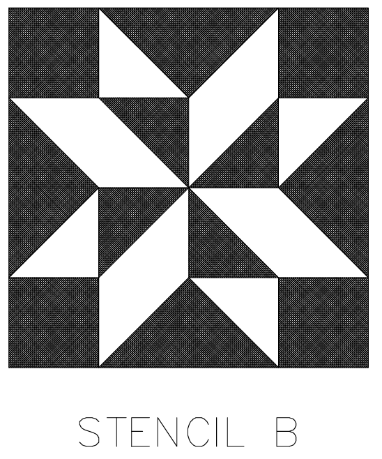 Barn Star Quilt Painting on Wood: Fri. 4/11/25 3:30pm-6:30 pm OR Sat. 4/12/25 10am-1pm